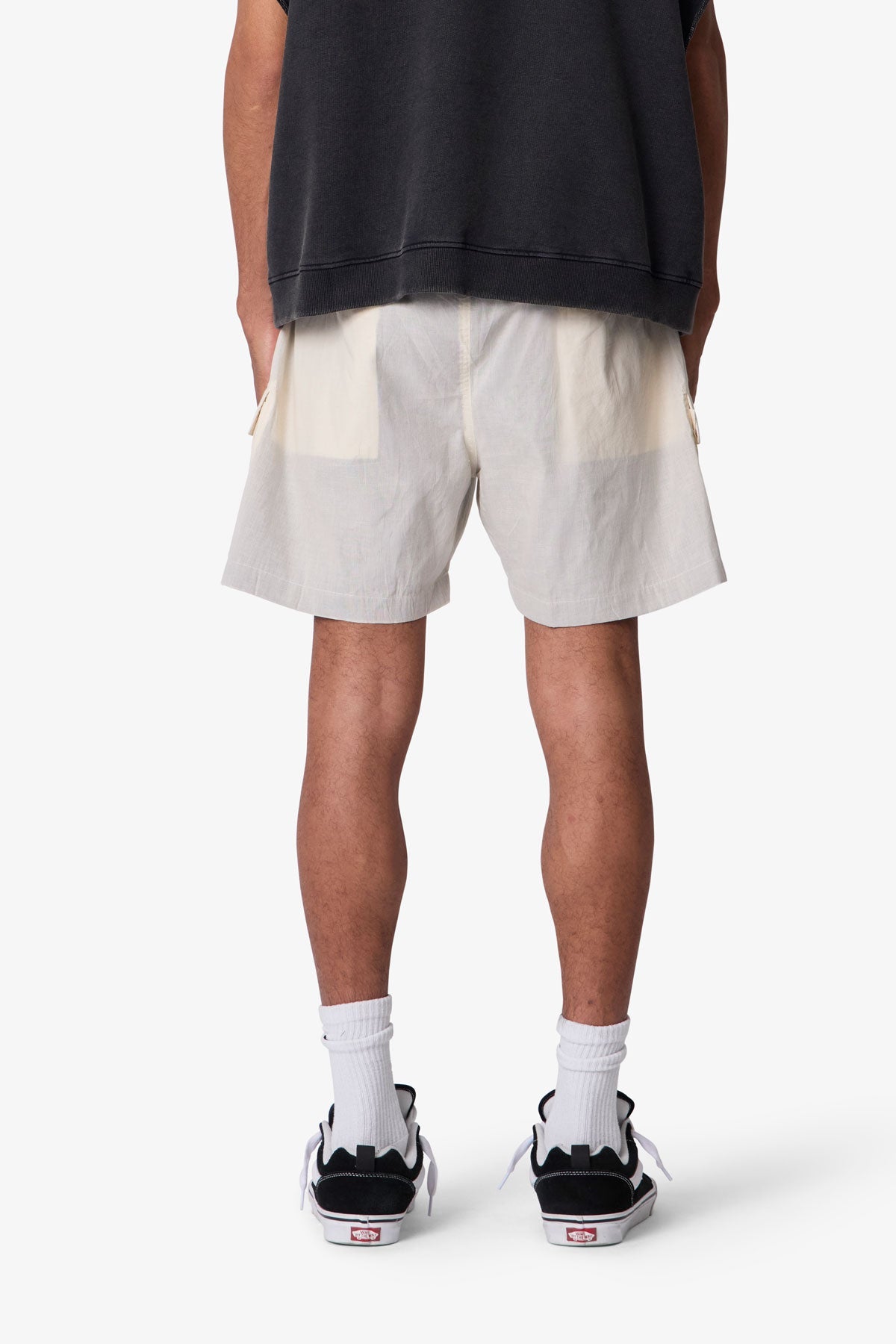 Cargo Mud Shorts - Off White