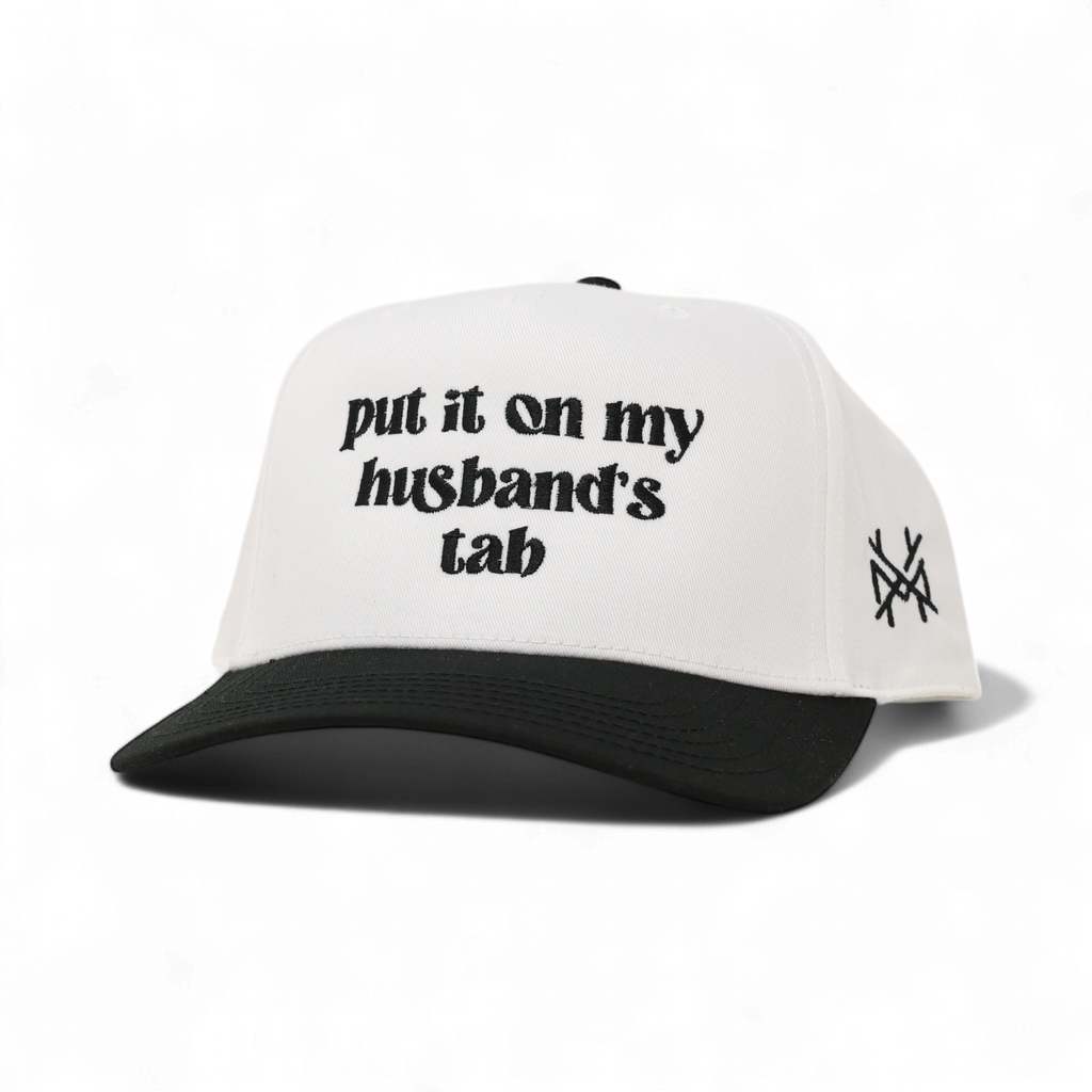 Put it on my Husband Tab Snapback Hat