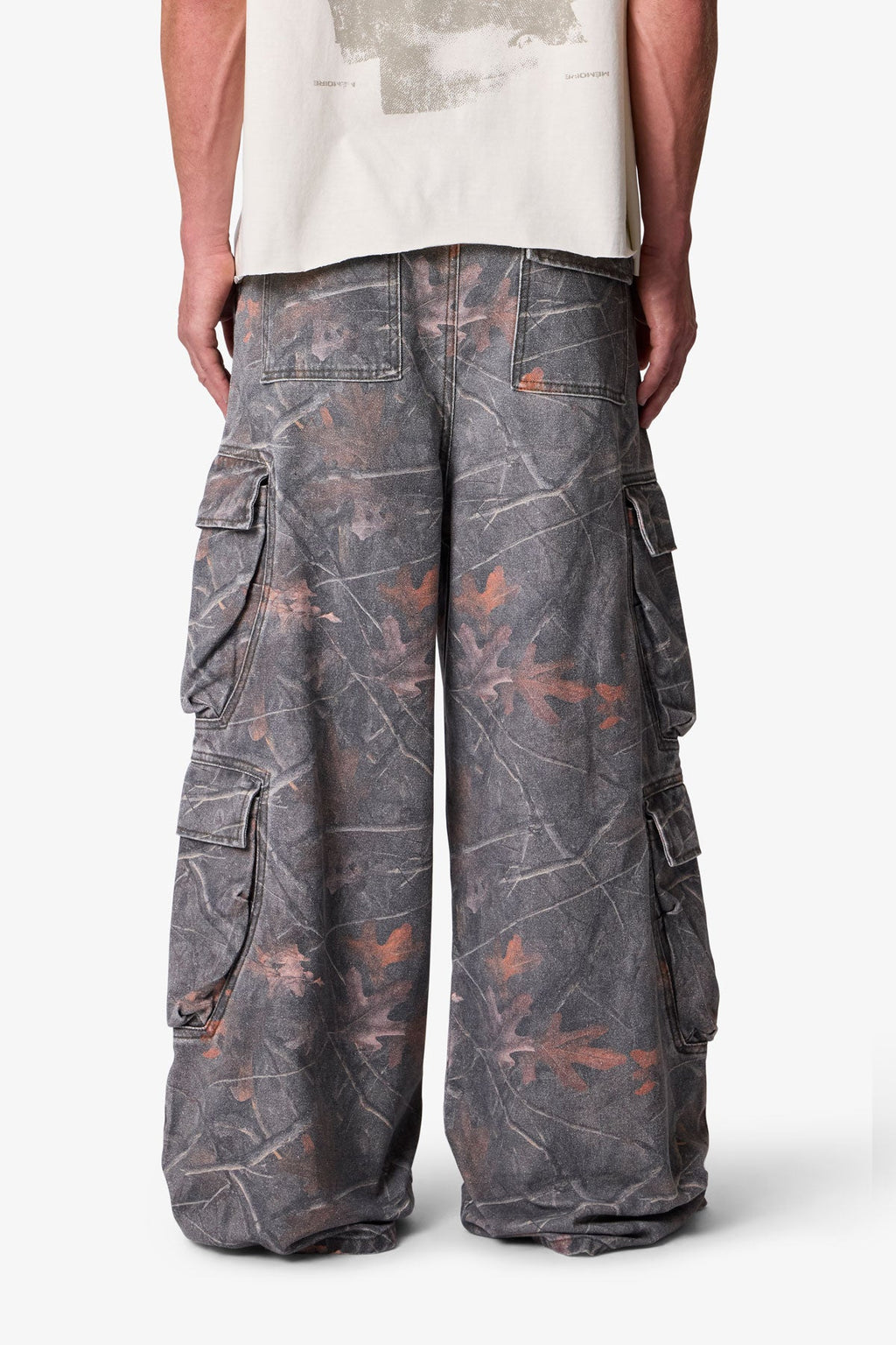 Rave Double Cargo Pants - Maple Camo