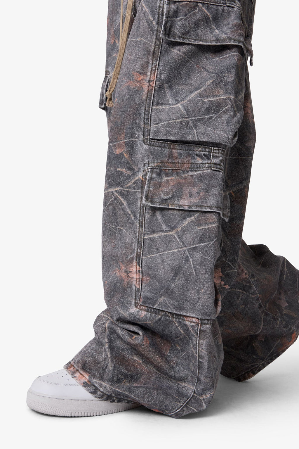 Rave Double Cargo Pants - Maple Camo