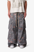 Rave Double Cargo Pants - Maple Camo