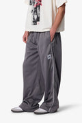 Sport Mesh Track Pants - Grey