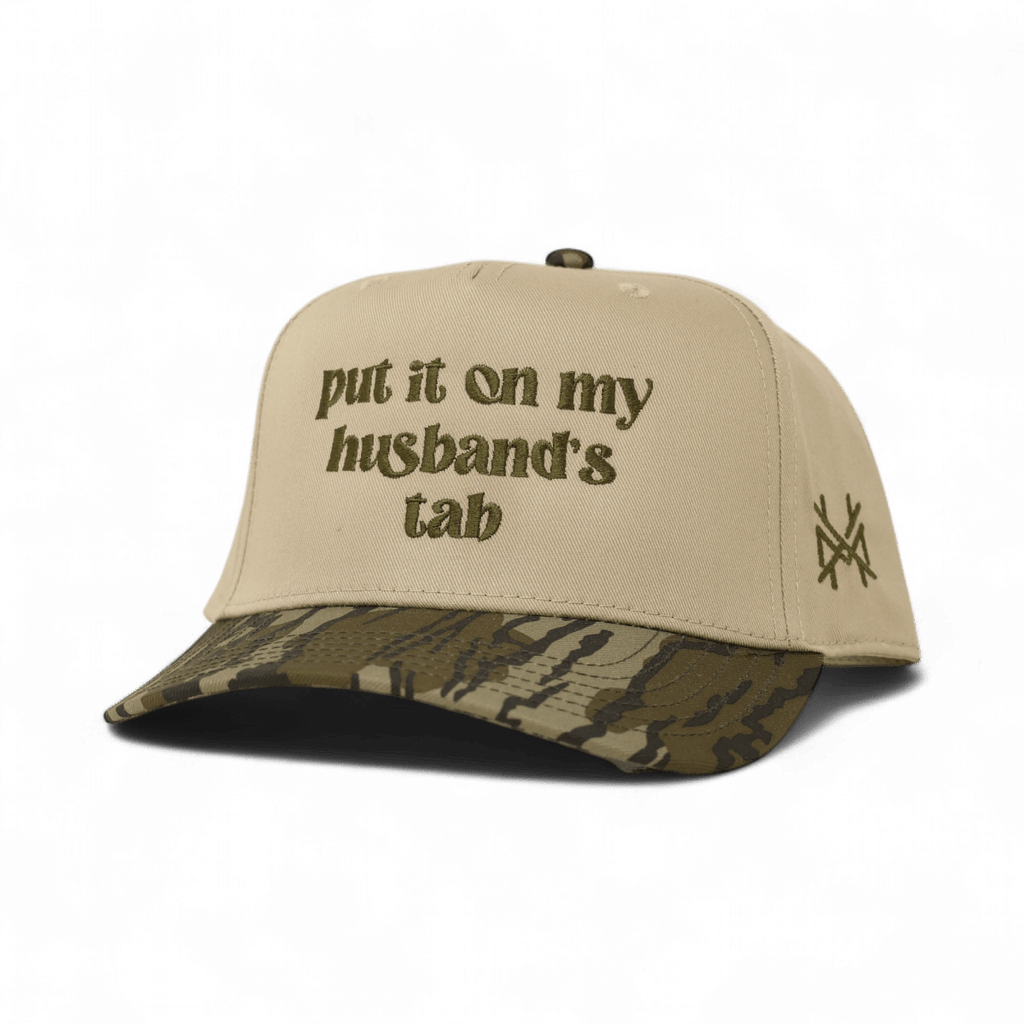 Put it on my Husband Tab Snapback Hat