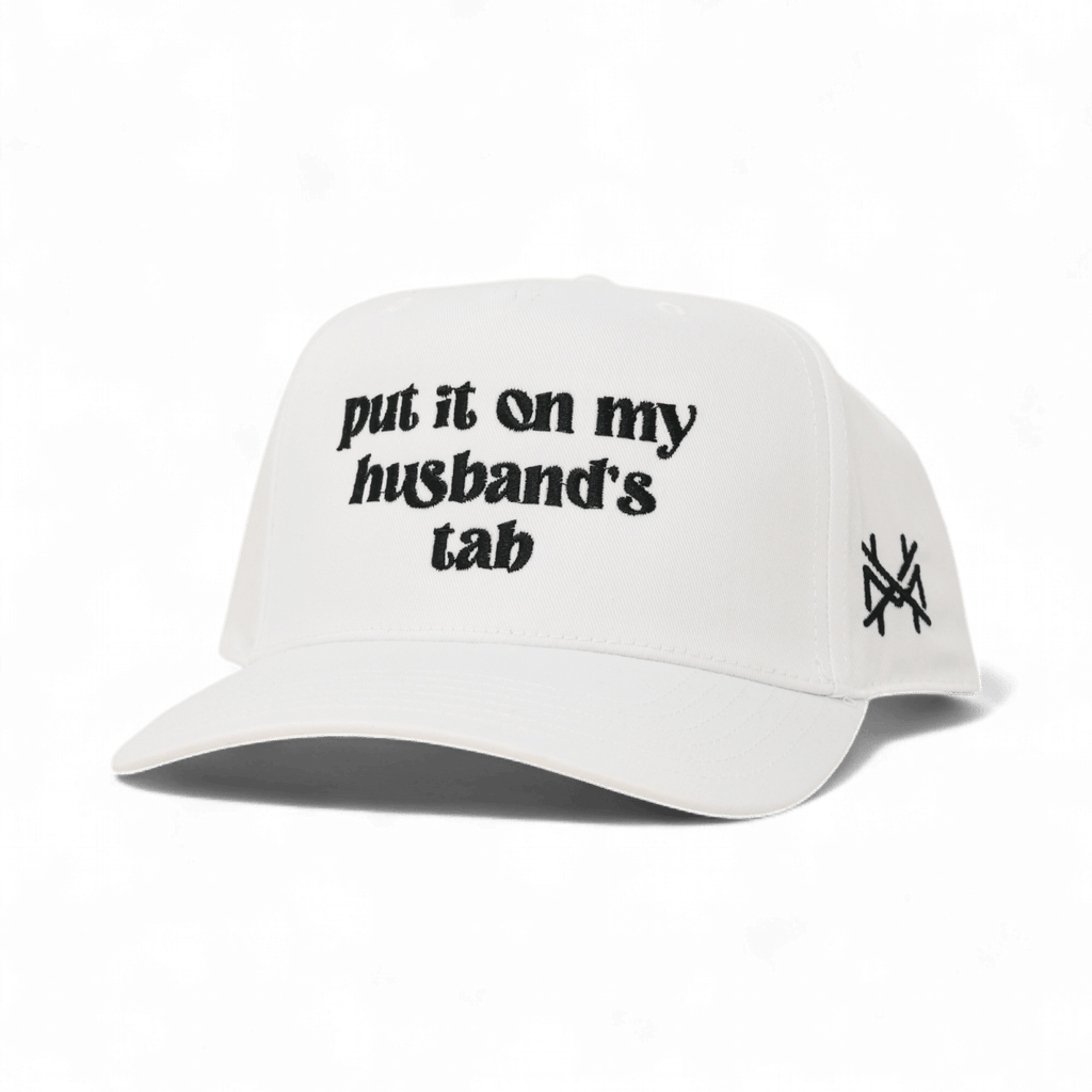 Put it on my Husband Tab Snapback Hat
